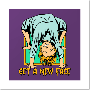 Get a New Face Face Yoga Posters and Art